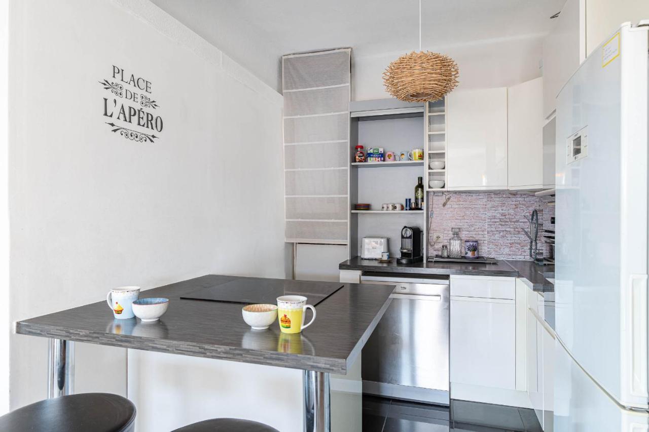 Appt Lumineux Et Spacieux Au Coeur De Cannes Exterior foto